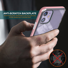 Cargar imagen en el visor de la galería, iPhone 11 Case, PUNKcase [LUCID 3.0 Series] [Slim Fit] Armor Cover w/ Integrated Screen Protector [Rose Gold] (Color in image: Red)

