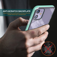 Cargar imagen en el visor de la galería, iPhone 12 Case, PUNKcase [LUCID 3.0 Series] [Slim Fit] Protective Cover w/ Integrated Screen Protector [Teal] (Color in image: Red)
