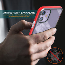 Cargar imagen en el visor de la galería, iPhone 12 Case, PUNKcase [LUCID 3.0 Series] [Slim Fit] Protective Cover w/ Integrated Screen Protector [Red] (Color in image: Rose Gold)
