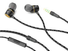 Load image into Gallery viewer, Wired 3.5MM Headphones Earphones, Ghostek Turbine Black Series Wired Earbuds | Built-In Microphone (Color in image: white)
