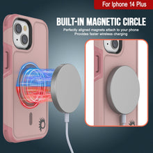 Cargar imagen en el visor de la galería, Built-in MAGNETIC CIRCLE Perfectly aligned magnets attach to your phone Provides faster wireless charging AY ANY Wh AY Lh WY AY (Color in image: Yellow)
