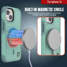 Cargar imagen en el visor de la galería, For Iphone 14 Built-in MAGNETIC CIRCLE magnets attach to your phone r wireless charging (Color in image: Yellow)
