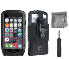 Cargar imagen en el visor de la galería, iPhone 6s/6 Case, Punkcase Metallic PRO Black Series Cover W/ Attached Screen Protector | Touch-ID (Color in image: Red)
