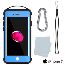 Cargar imagen en el visor de la galería, iPhone SE (4.7&quot;) Waterproof Case, Punkcase ALPINE Series, Light Blue | Heavy Duty Armor Cover (Color in image: purple)
