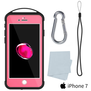 iPhone SE (4.7") Waterproof Case, Punkcase ALPINE Series, Pink | Heavy Duty Armor Cover (Color in image: purple)