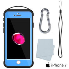 Load image into Gallery viewer, iPhone 7 Waterproof Case, Punkcase ALPINE Series, Light Blue | Heavy Duty Armor Cover (Color in image: purple)
