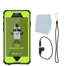Cargar imagen en el visor de la galería, iPhone 6S+/6+ Plus Waterproof Case, PUNKcase StudStar Light Green w/ Attached Screen Protector (Color in image: purple)
