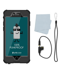 Cargar imagen en el visor de la galería, iPhone 6s/6 Waterproof Case, PunkCase StudStar Black w/ Attached Screen Protector | Lifetime Warranty (Color in image: purple)
