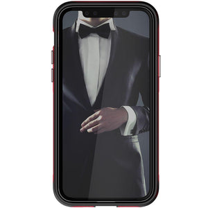 ATOMIC SLIM 3 for iPhone 11 / XI  - Military Grade Aluminum Case [Red] (Color in image: Black)