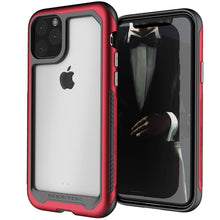 Cargar imagen en el visor de la galería, ATOMIC SLIM 3 for iPhone 11 / XI  - Military Grade Aluminum Case [Red] (Color in image: Red)
