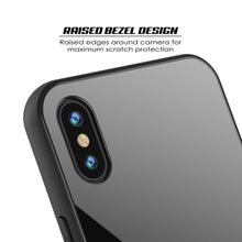 Load image into Gallery viewer, iPhone X Case, Punkcase GlassShield Ultra Thin Protective 9H Full Body Tempered Glass Cover W/ Drop Protection &amp; Non Slip Grip for Apple iPhone 10 [Black] 
