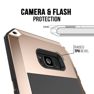 CAMERA & FLASH PROTECTION (Color in image: black)