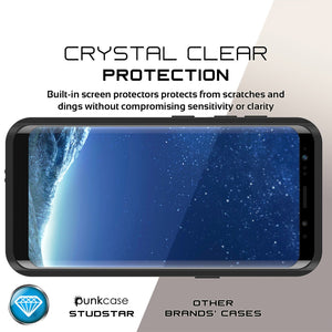 CRYSTAL CLEAR PROTECTION Built-in screen protectors protects from scratches and dings without compromising sensitivity or clarity Punkcase OTHER STUDSTAR BRANDS CASES (Color in image: black)