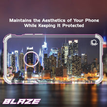 Cargar imagen en el visor de la galería, iPhone SE (4.7&quot;) Case, Punkcase [BLAZE SERIES] Protective Cover W/ PunkShield Screen Protector [Shockproof] [Slim Fit] for Apple iPhone [Silver] (Color in image: Red)
