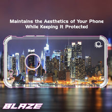 Cargar imagen en el visor de la galería, iPhone 8 Case, Punkcase [BLAZE SERIES] Protective Cover W/ PunkShield Screen Protector [Shockproof] [Slim Fit] for Apple iPhone [Silver] (Color in image: Red)
