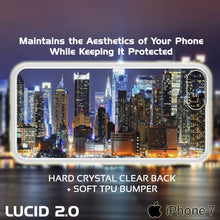 Load image into Gallery viewer, iPhone 7 Case Punkcase® LUCID 2.0 White Series w/ PUNK SHIELD Screen Protector | Ultra Fit (Color in image: light blue)
