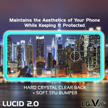 Cargar imagen en el visor de la galería, LG v20 Case Punkcase® LUCID 2.0 Teal Series w/ PUNK SHIELD Glass Screen Protector | Ultra Fit (Color in image: pink)
