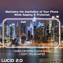 Cargar imagen en el visor de la galería, S7 Case Punkcase® LUCID 2.0 Crystal Pink Series w/ PUNK SHIELD Glass Screen Protector | Ultra Fit (Color in image: black)
