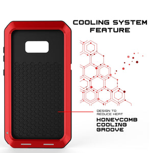 COOLING SYSTEM FEATURE DESIGN TO REDUCE HEAT HONEYCOMB COOLING GROOVE (Color in image: white)
