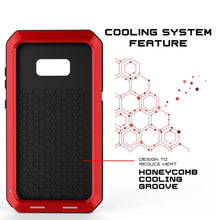Cargar imagen en el visor de la galería, Galaxy Note 8  Case, PUNKcase Metallic Red Shockproof  Slim Metal Armor Case (Color in image: white)

