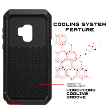 Cargar imagen en el visor de la galería, Galaxy S9 Plus Metal Case, Heavy Duty Military Grade Rugged Armor Cover [shock proof] Hybrid Full Body Hard Aluminum &amp; TPU Design [non slip] W/ Prime Drop Protection for Samsung Galaxy S9 Plus [Black] (Color in image: White)
