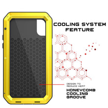 Cargar imagen en el visor de la galería, iPhone X Metal Case, Heavy Duty Military Grade Rugged Armor Cover [shock proof] Hybrid Full Body Hard Aluminum &amp; TPU Design (Color in image: Silver)
