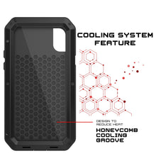 Cargar imagen en el visor de la galería, iPhone X Metal Case, Heavy Duty Military Grade Rugged Black Armor Cover [shock proof] Hybrid Full Body Hard Aluminum &amp; TPU Design (Color in image: White)
