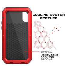 Cargar imagen en el visor de la galería, iPhone X Metal Case, Heavy Duty Military Grade Rugged Armor Cover [shock proof] Hybrid Full Body Hard Aluminum &amp; TPU Design (Color in image: Neon)
