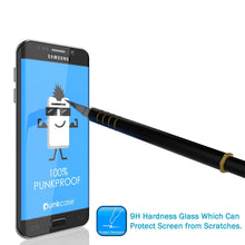 Load image into Gallery viewer, Galaxy S7 Black Screen Protector, Punkcase Glass SHIELD Tempered Glass Protector 0.33mm Thick 9H (Color in image: White)
