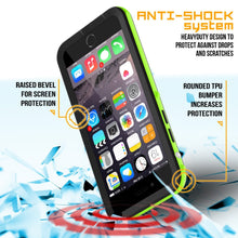 Cargar imagen en el visor de la galería, Apple iPhone 8 Waterproof Case, PUNKcase CRYSTAL 2.0 Light Green  W/ Attached Screen Protector  | Warranty (Color in image: Red)
