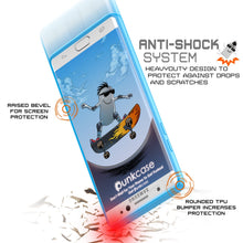 Cargar imagen en el visor de la galería, Note 7 Case Punkcase® LUCID 2.0 Light Blue Series w/ PUNK SHIELD Screen Protector | Ultra Fit (Color in image: pink)
