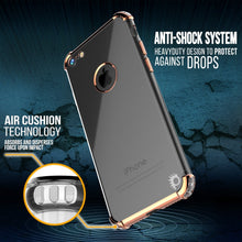 Cargar imagen en el visor de la galería, iPhone SE (4.7&quot;) Case, Punkcase [BLAZE SERIES] Protective Cover W/ PunkShield Screen Protector [Shockproof] [Slim Fit] for Apple iPhone [RoseGold] (Color in image: Silver)
