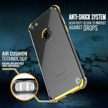 Cargar imagen en el visor de la galería, iPhone SE (4.7&quot;) Case, Punkcase [BLAZE SERIES] Protective Cover W/ PunkShield Screen Protector [Shockproof] [Slim Fit] for Apple iPhone [Gold] (Color in image: Red)
