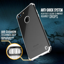 Cargar imagen en el visor de la galería, iPhone 7 PLUS Case, Punkcase [BLAZE SERIES] Protective Cover W/ PunkShield Screen Protector [Shockproof] [Slim Fit] for Apple iPhone 7 PLUS [Silver] (Color in image: Gold)
