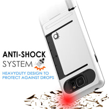 Cargar imagen en el visor de la galería, Galaxy Note 5 Case PunkCase CLUTCH White Series Slim Armor Soft Cover Case w/ Tempered Glass (Color in image: Gold)
