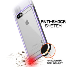 Cargar imagen en el visor de la galería, Apple iPhone SE (4.7&quot;) Waterproof Case, PUNKcase CRYSTAL Purple W/ Attached Screen Protector  | Warranty (Color in image: Teal)
