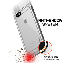 Cargar imagen en el visor de la galería, Apple iPhone SE (4.7&quot;) Waterproof Case, PUNKcase CRYSTAL Black W/ Attached Screen Protector  | Warranty (Color in image: Light Blue)
