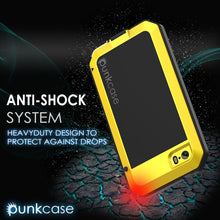 Cargar imagen en el visor de la galería, iPhone SE/5/5s Case, Punkcase® METALLIC Series NEON w/ TEMPERED GLASS | Aluminum Frame (Color in image: Red)

