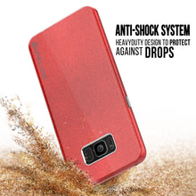 Load image into Gallery viewer, Galaxy S8 Plus Case, Punkcase Galactic 2.0 Series Ultra Slim Protective Armor TPU Cover [Red] (Color in image: gold)
