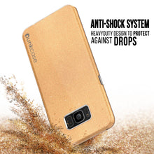 Load image into Gallery viewer, Galaxy S8 Plus Case, Punkcase Galactic 2.0 Series Ultra Slim Protective Armor TPU Cover [Gold] (Color in image: pink)
