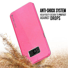 Load image into Gallery viewer, Galaxy S8 Plus Case, Punkcase Galactic 2.0 Series Ultra Slim Protective Armor TPU Cover [Pink] (Color in image: silver)
