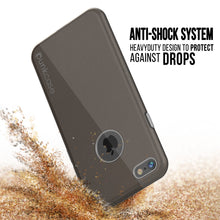 Cargar imagen en el visor de la galería, iPhone 8 Case, Punkcase Galactic 2.0 Series Ultra Slim Protective Armor TPU Cover [Black/Grey] (Color in image: silver)
