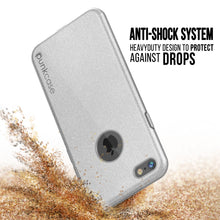 Cargar imagen en el visor de la galería, iPhone 8 Case, Punkcase Galactic 2.0 Series Ultra Slim Protective Armor TPU Cover [Silver] (Color in image: gold)
