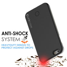 Cargar imagen en el visor de la galería, iPhone 6+/6S+ Plus Punkcase LED Light Case Light Illuminated Case, Black W/  Battery Power Bank (Color in image: rose gold)
