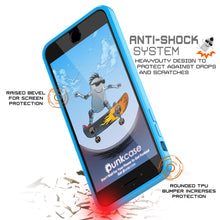 Load image into Gallery viewer, iPhone 7 Case Punkcase® LUCID 2.0 Light Blue Series w/ PUNK SHIELD Screen Protector | Ultra Fit (Color in image: teal)
