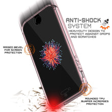 Cargar imagen en el visor de la galería, iPhone SE/5S/5 Case Punkcase® LUCID 2.0 Crystal Pink Series w/ PUNK SHIELD Screen Protector | Ultra Fit (Color in image: black)

