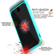 Cargar imagen en el visor de la galería, iPhone SE/5S/5 Case Punkcase® LUCID 2.0 Teal Series w/ PUNK SHIELD Screen Protector | Ultra Fit (Color in image: black)
