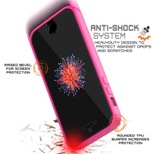 Cargar imagen en el visor de la galería, iPhone SE/5S/5 Case Punkcase® LUCID 2.0 Pink Series w/ PUNK SHIELD Screen Protector | Ultra Fit (Color in image: black)
