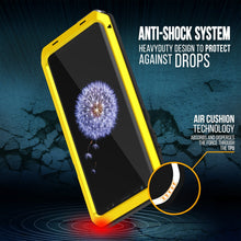 Cargar imagen en el visor de la galería, Galaxy S9 Metal Case, Heavy Duty Military Grade Rugged Armor Cover [shock proof] Hybrid Full Body Hard Aluminum &amp; TPU Design [non slip] W/ Prime Drop Protection for Samsung Galaxy S9 [Neon] 
