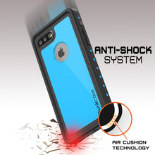 Cargar imagen en el visor de la galería, iPhone 8+ Plus Waterproof Case, Punkcase [StudStar Series] [Light Blue] [Slim Fit] [Shockproof] [Dirtproof] [Snowproof] Armor Cover (Color in image: pink)
